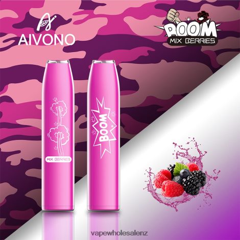 E-Cigarette Wholesale - Aivono AIM BOOM 600 Mixed Berries 6L2L2L361