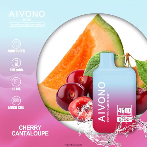 Electronic Cigarette Wholesale - Aivono AIM BOXX 4000 Cherry Cantaloupe 6L2L2L223