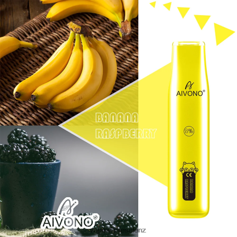 Cheapest Vape Wholesale - Aivono AIM CAT 400 Banana Raspberry 6L2L2L334