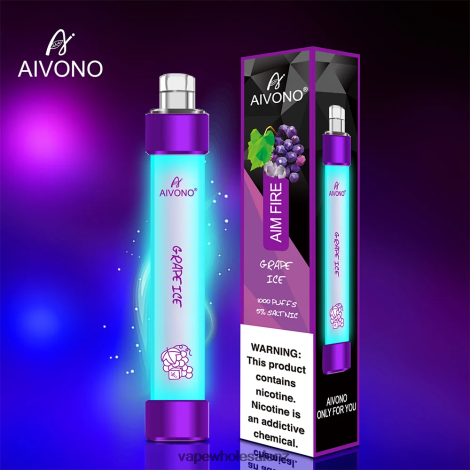 Vape Wholesale Supplier - Aivono AIM FIRE 1000 Grape Ice 6L2L2L329