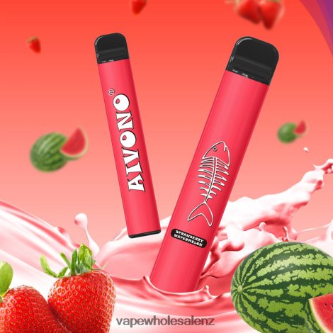 E Cig Wholesale - Aivono AIM FISHBONE 600 Strawberry Watermelon 6L2L2L282