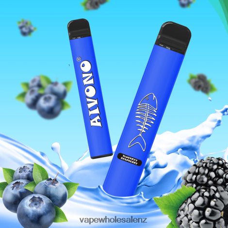 E-Cigarette Wholesale - Aivono AIM FISHBONE 600 Blueberry Raspberry 6L2L2L281