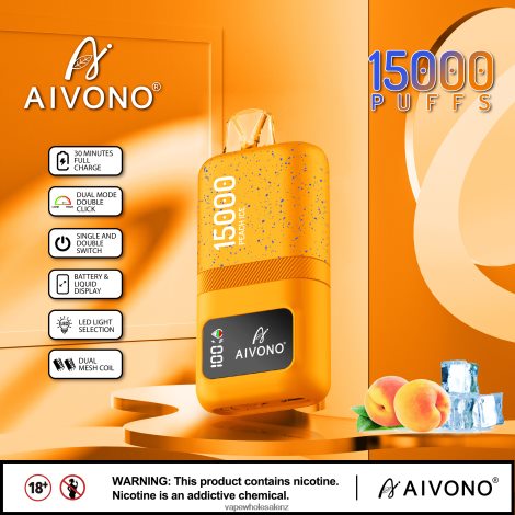 Electronic Cigarette Online - Aivono AIM magic 15000 Peach Ice 6L2L2L59