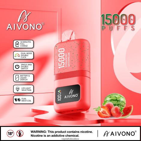 Electronic Cigarette Price - Aivono AIM magic 15000 Strawberry Watermelon 6L2L2L58