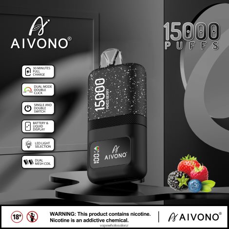 Vape Wholesale NZ - Aivono AIM magic 15000 Mixed Berry 6L2L2L67