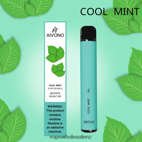 Electronic Cigarette NZ - Aivono AIM PLUS 800 Cool Mint 6L2L2L177