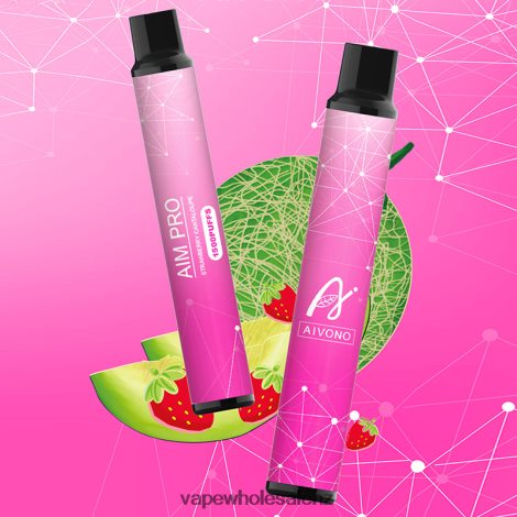 E-Cigarette Wholesale - Aivono AIM PRO 1500 Strawberry Cantaloupe 6L2L2L161