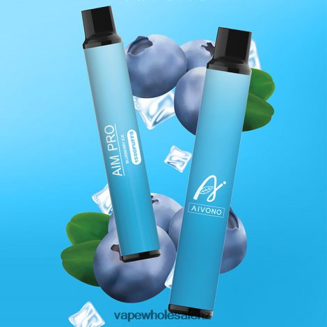 Electronic Cigarette Wholesale - Aivono AIM PRO 1500 Blueberry Ice 6L2L2L163