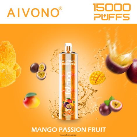 Electronic Cigarette Online - Aivono FATMAN 15000 Mango Passion Fruit 6L2L2L19