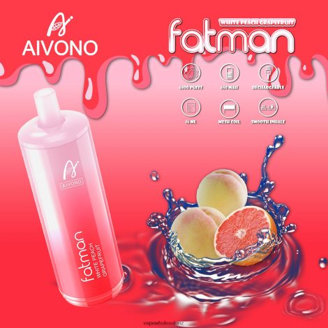 E Cigarettes Wholesale Suppliers - Aivono FATMAN 6800 Grapefruit 6L2L2L25