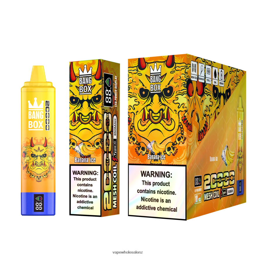 E Cig Wholesale - Bang Box 20000 Banana Ice DZ888P57