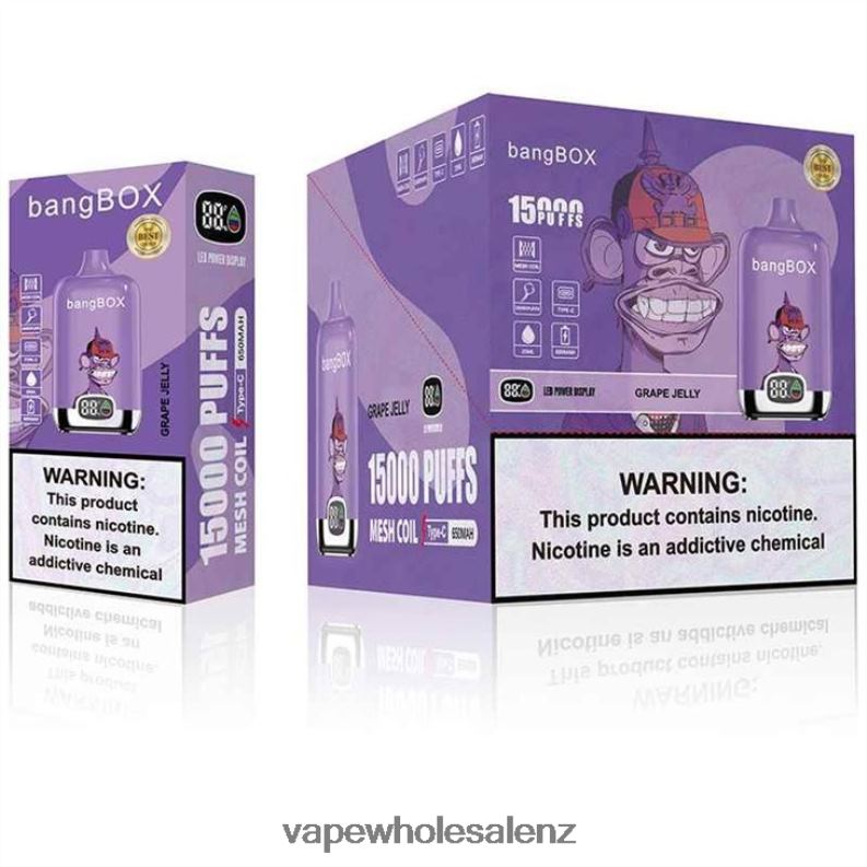 E Cig Wholesale - Grape Jelly NPP44142 Bang Box 15000