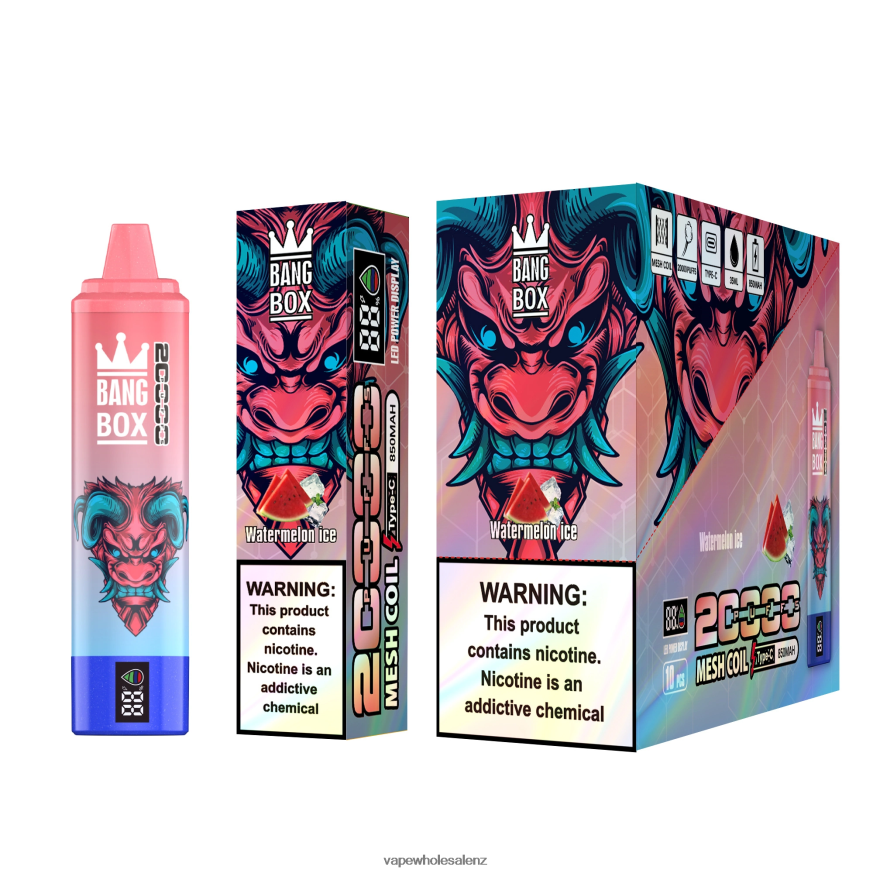 E-Cigarette Wholesale - Bang Box 20000 Watermelon Ice DZ888P56