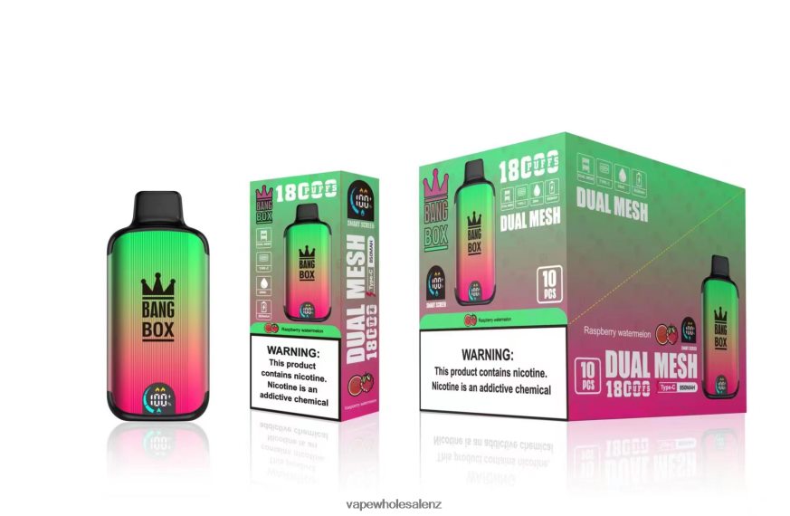 Electronic Cigarette Online - Bang Box 18000 puffs Raspberry Watermelon DZ888P97