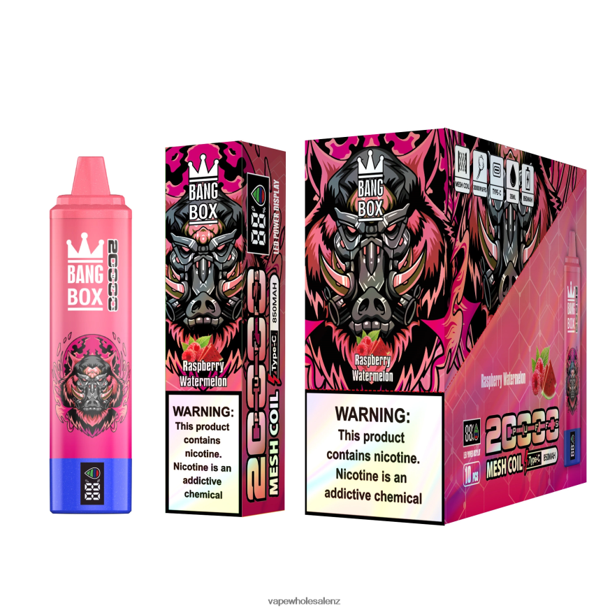 Electronic Cigarette Price - Bang Box 20000 Raspberry Watermelon DZ888P53