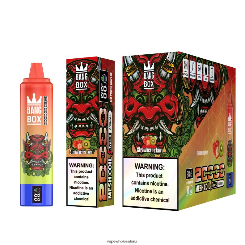 Electronic Cigarette Wholesale Price - Strawberry Kiwi NPP44126 Bang Box 20000