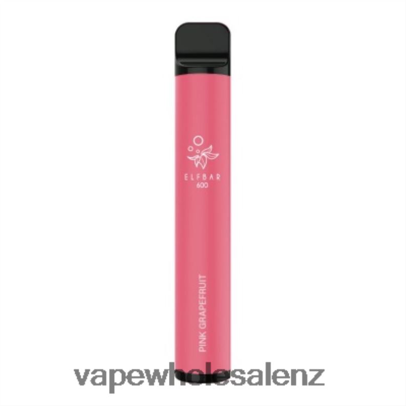 E Cigarettes Wholesale Suppliers - Pink Grapefruit NPP44105 ELFBAR 600