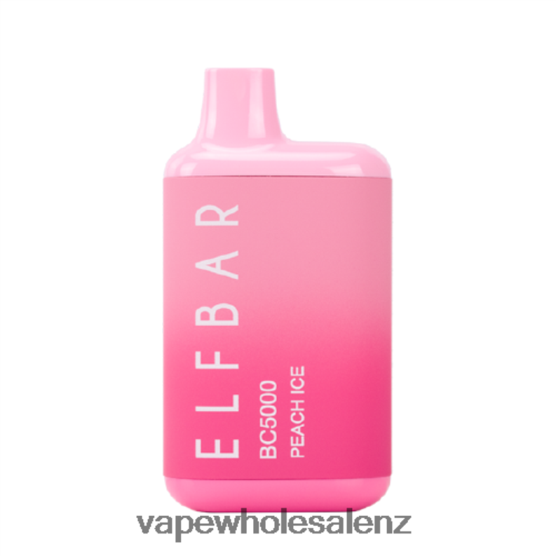 Electronic Cigarette Wholesale - Peach Ice NPP44303 ELFBAR BC5000