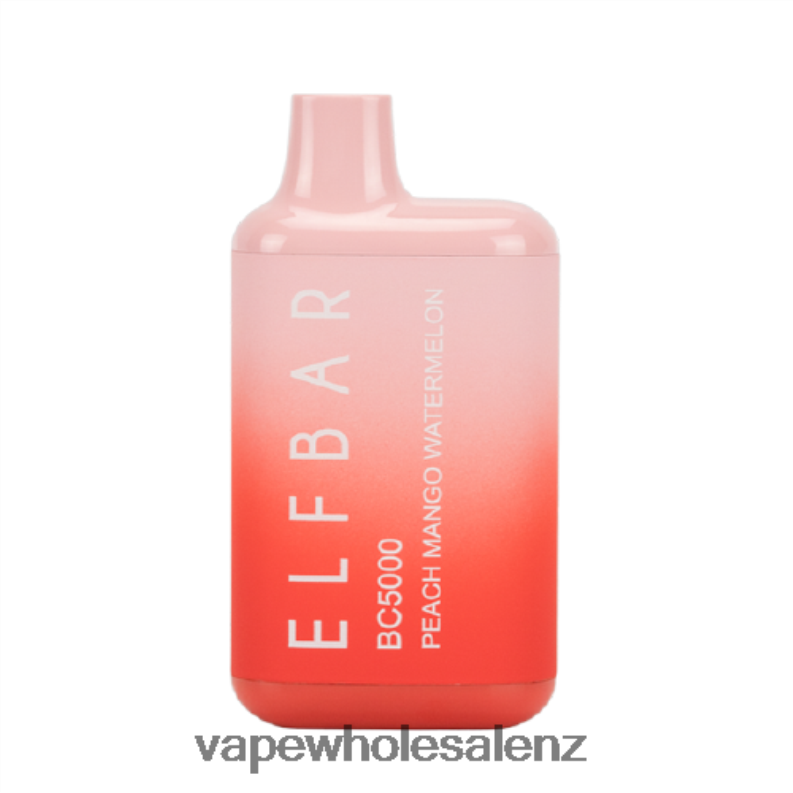 Electronic Cigarette Wholesale Supplier - Peach Mango Watermelon NPP44304 ELFBAR BC5000