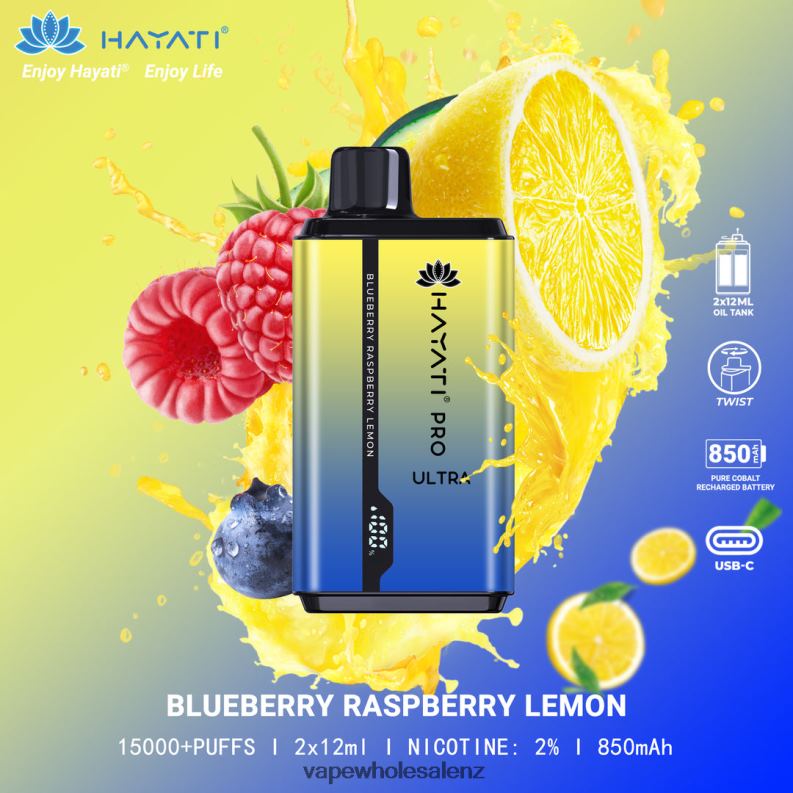 E Cig Wholesale - Blueberry Raspberry Lemon NPP44202 Hayati Pro Ultra