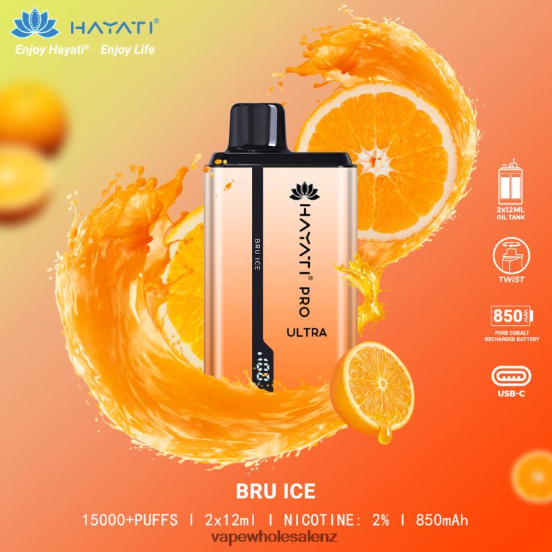 Electronic Cigarette Wholesale - Bru Ice NPP44203 Hayati Pro Ultra