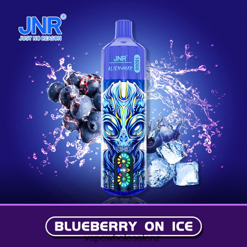 E Cig Wholesale - Blueberry on Ice NPP44572 JNR ALIEN MAX