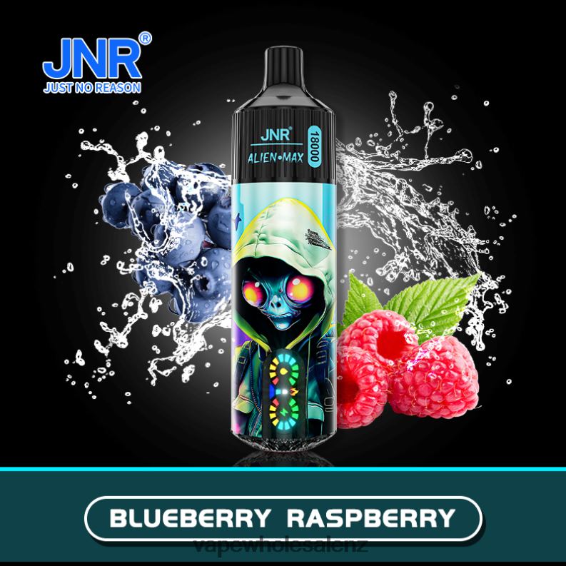 E Cigarettes Wholesale Suppliers - Blueberry Raspberry NPP44575 JNR ALIEN MAX