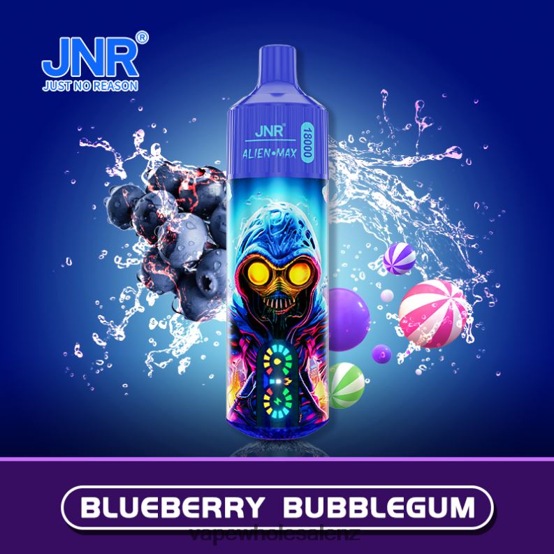 Electronic Cigarette Wholesale - Blueberry Bubblegum NPP44573 JNR ALIEN MAX