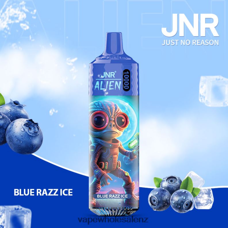 E Cigarettes Wholesale Suppliers - Blue Razz Ice NPP44635 JNR ALIEN