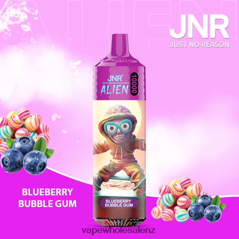 Electronic Cigarette Wholesale Price - Blueberry Bubble Gum NPP44636 JNR ALIEN