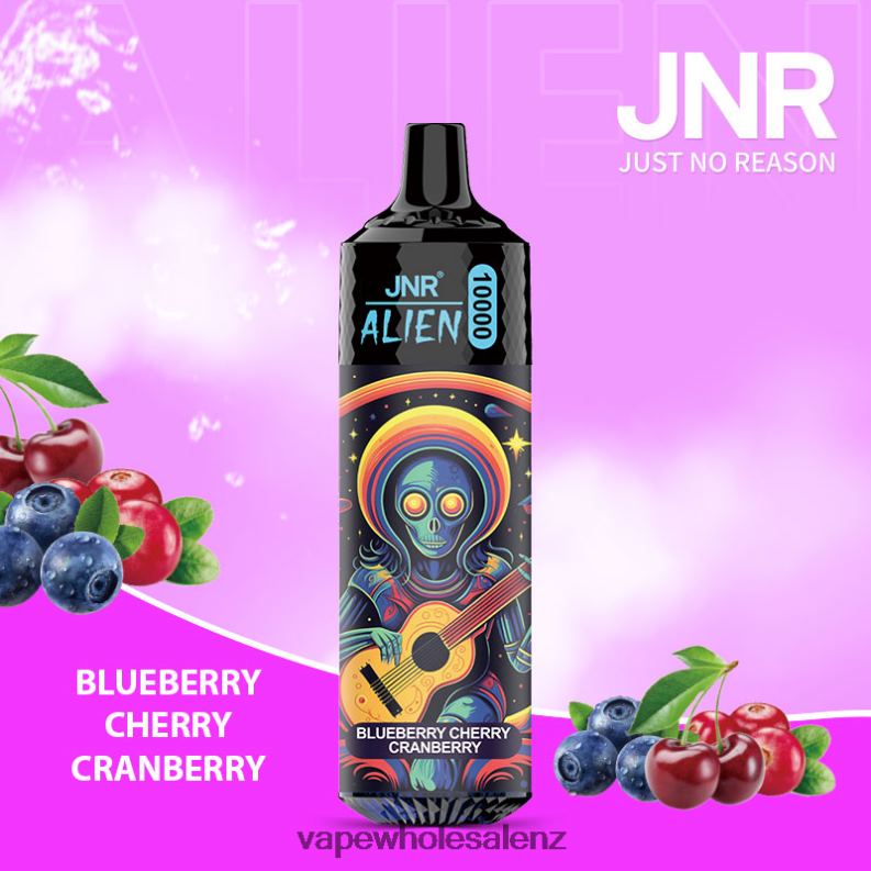 Vape Wholesale NZ - Blueberry Cherry Cranberry NPP44637 JNR ALIEN