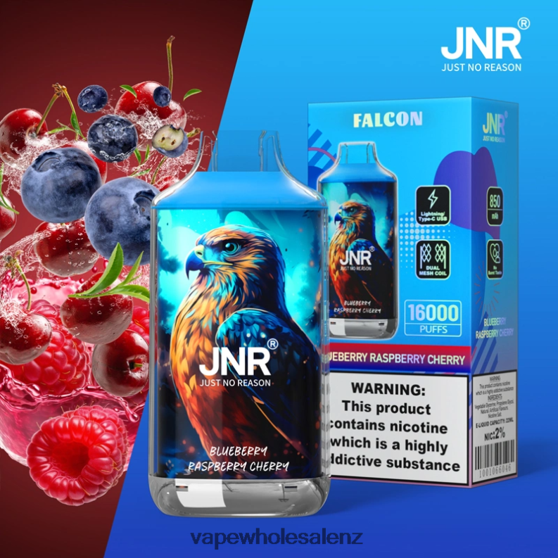 Vape Wholesale Supplier - Blueberry Raspberry Cherry NPP44699 JNR FALCON