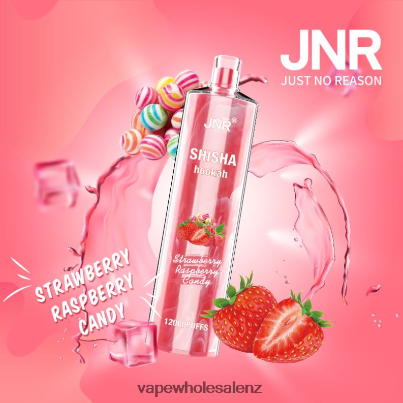 E-Cigarette Wholesale - Strawberry Raspberry Candy NPP44691 JNR SHISHA