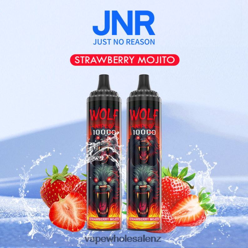 E Cig Wholesale - Strawberry Mojito NPP44772 JNR WOLF NIPLO