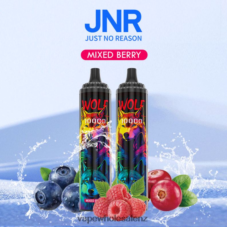 E Cigarettes Wholesale Suppliers - Mixed Berry NPP44765 JNR WOLF NIPLO