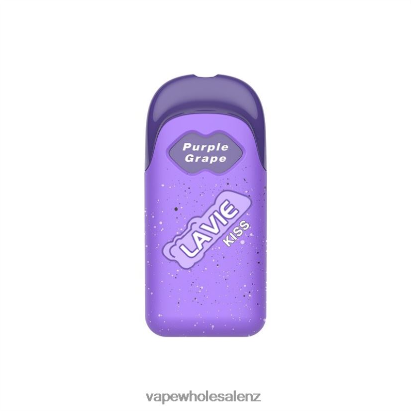 Vape Wholesale Prices - Purple Grape LAVIE KISS 8000 Puffs PV8H6F112