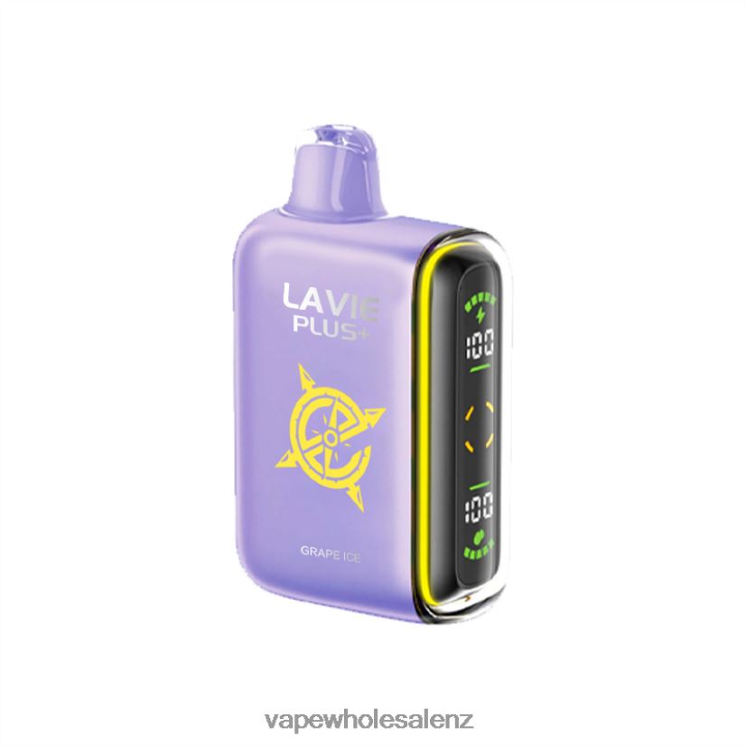 Electronic Cigarette Wholesale - Grape Ice LAVIE PLUS 15000 Puffs PV8H6F103