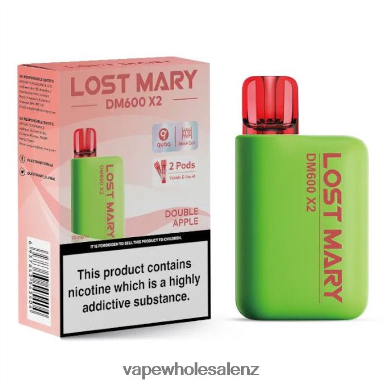 E-Cigarette Wholesale - Double Apple NPP44471 LOST MARY DM600 X2