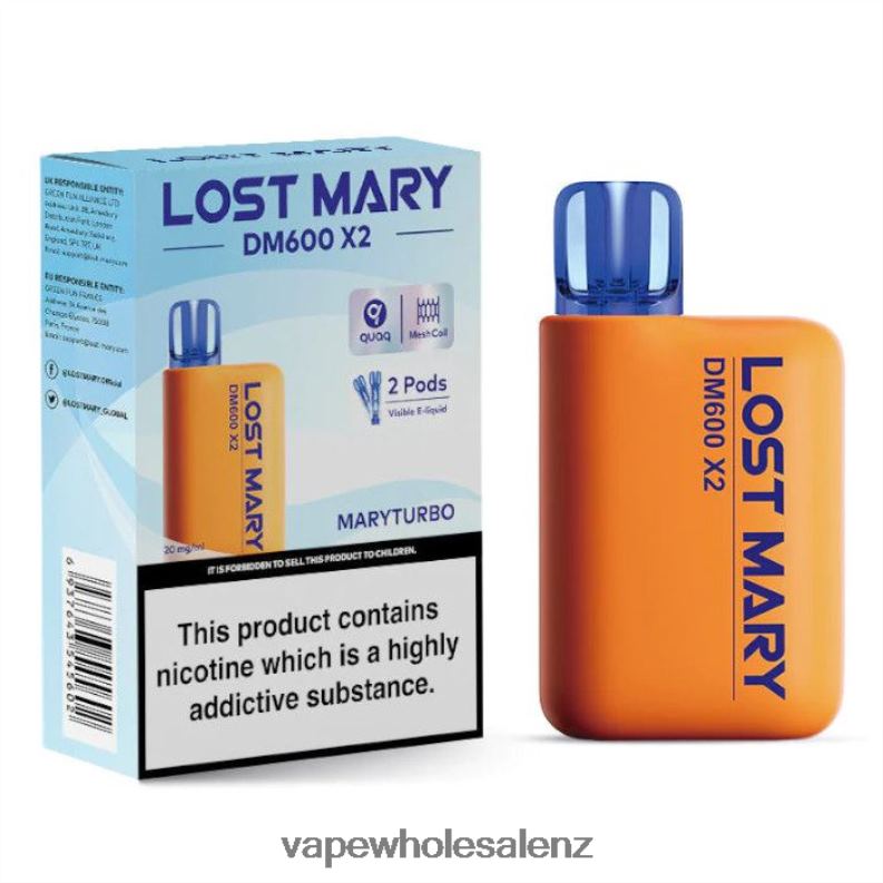 E Cigarettes Wholesale Suppliers - Maryturbo NPP44475 LOST MARY DM600 X2