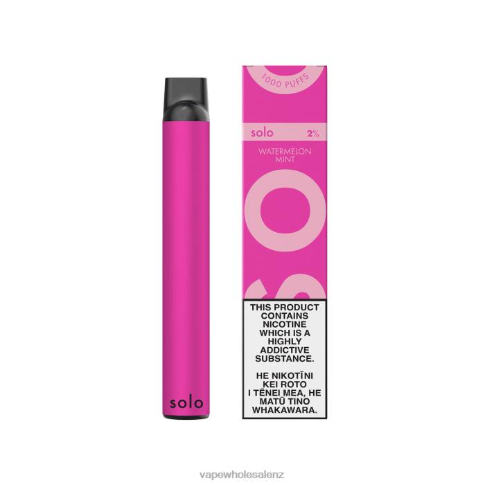 E Cig Wholesale - Watermelon Mint 42822 Solo Disposable Vape