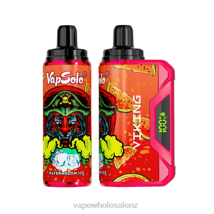 E Cig Wholesale - Vapsolo VIKING Disposable Vape Watermelon Ice NTV8142