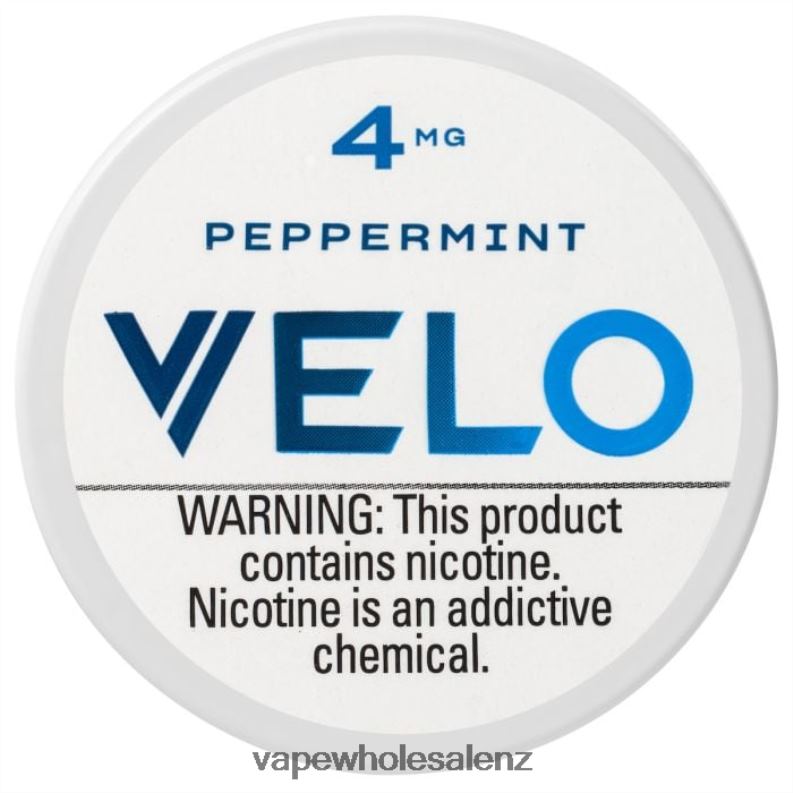 E-Cigarette Wholesale - Peppermint NPP4441 VELO Nicotine Pouch 4mg