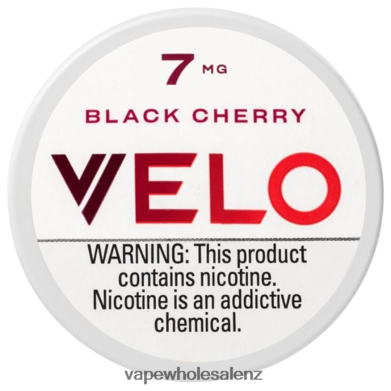 Electronic Cigarette Wholesale Price - Black Cherry NPP4446 VELO Nicotine Pouch 7mg