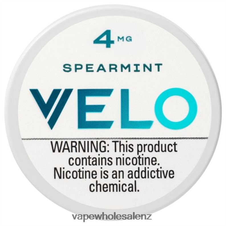 Vape Wholesale Distributor NZ - Spearmint NPP4440 VELO Nicotine Pouch 4mg