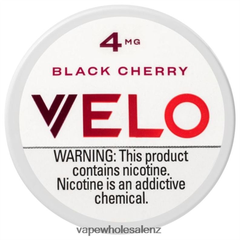 Vape Wholesale NZ - Black Cherry NPP4437 VELO Nicotine Pouch 4mg