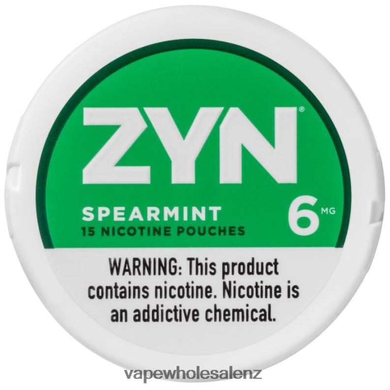 E Cigarettes Wholesale Suppliers - Spearmint NPP4415 ZYN Nicotine Pouch 6mg