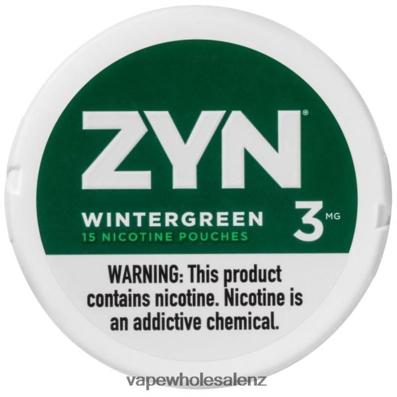 Electronic Cigarette Wholesale Supplier - Wintergreen NPP4424 ZYN Nicotine Pouch 3mg