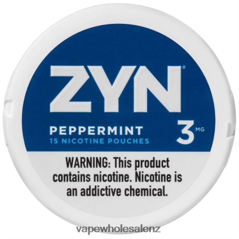 Vape Wholesale Supplier NZ - Peppermint NPP4428 ZYN Nicotine Pouch 3mg