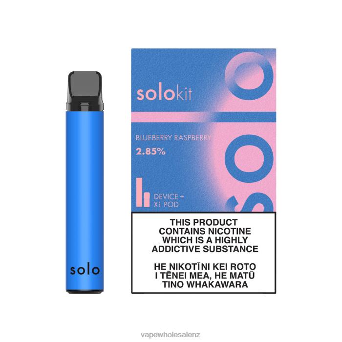 Electronic Cigarette Wholesale - Blueberry Raspberry 428243 Solo Pod Kit